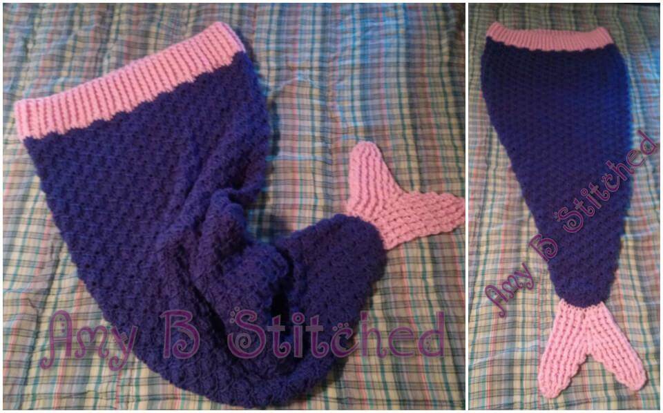 22 Free Crochet Mermaid Tail Blanket Patterns - DIY & Crafts