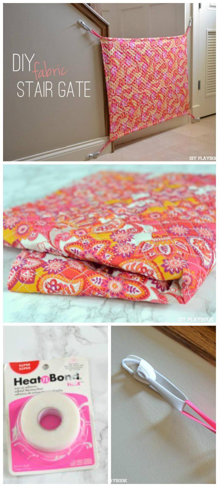 30 Best DIY Baby Gate Tutorials on Cheap Budget DIY & Crafts