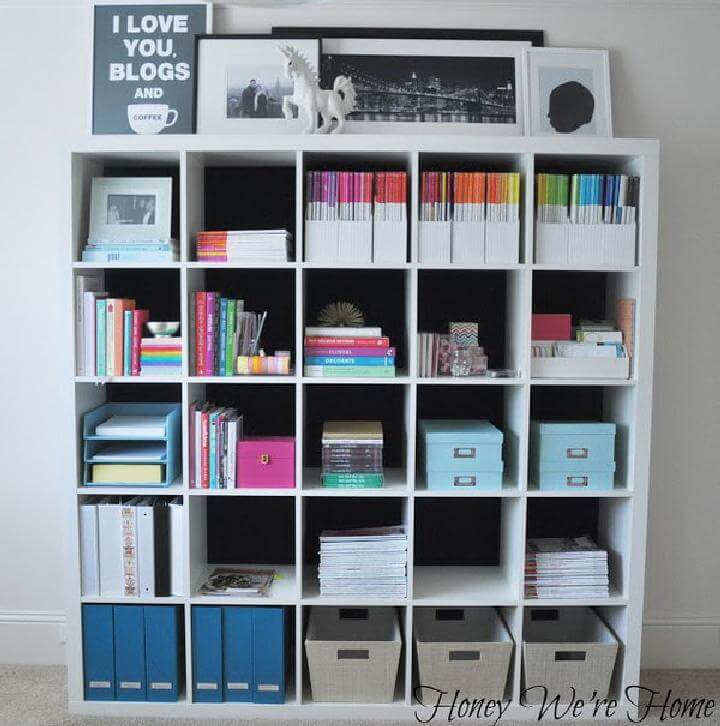 60+ IKEA Kallax Shelf Hacks or DIY Expedit Shelf DIY & Crafts