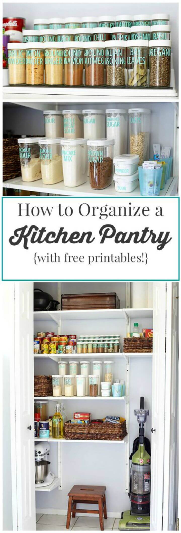 Creatice Diy Kitchen Pantry Storage Ideas for Small Space