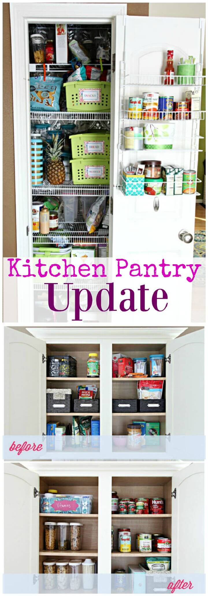 60 Best Pantry Organization Ideas DIY Page 12 of 12 DIY & Crafts