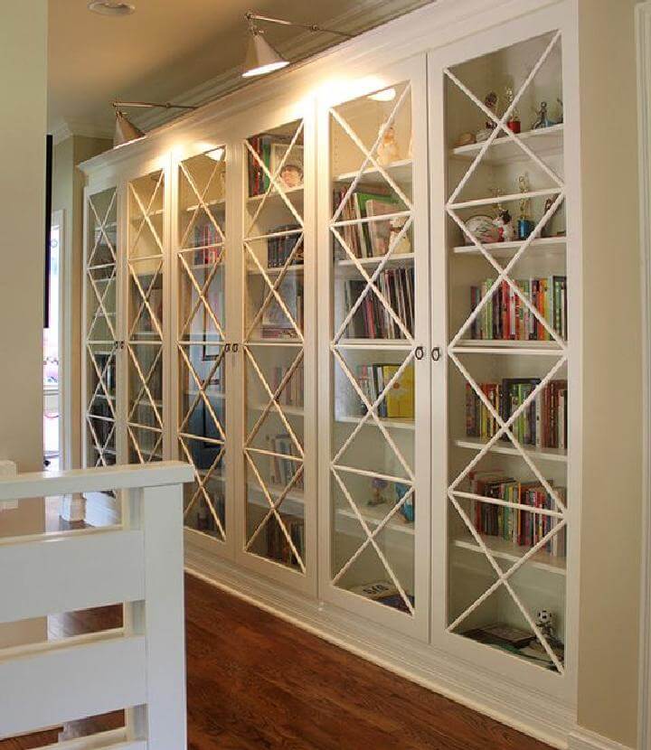Ikea Hack Billy Bookcase Doors - Do It Yourself