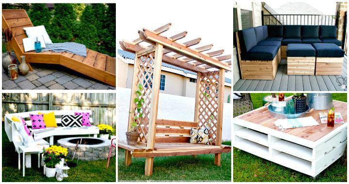 54 Diy Outdoor Furniture Plans And Ideas For 2022 Updated - Diy Garden Bench Ideas