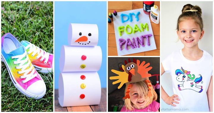 90 Easy Crafts For Kids Fun Art And Craft Ideas - Easy Craft Ideas For Home Decor Step By