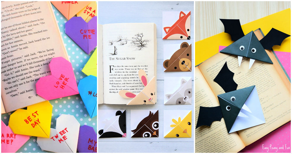 15 best diy origami bookmarks ideas to craft in minutes