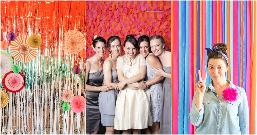 10 DIY Streamer Backdrop Ideas (How to Hang Streamers)