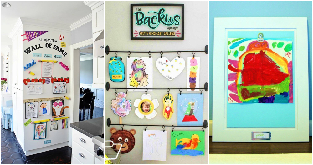 25-kids-art-display-ideas-to-enjoy-your-children-s-artwork