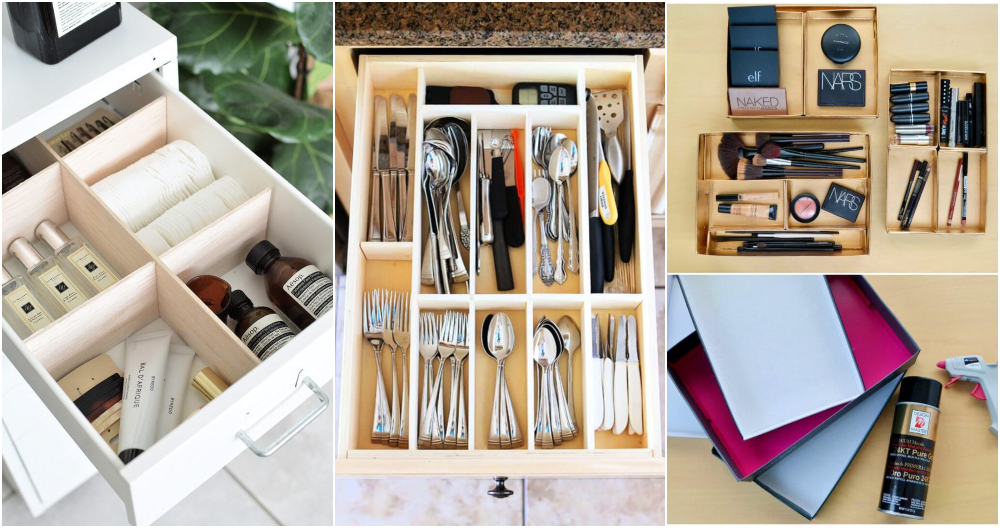 25 DIY Drawer Dividers (Learn How to Make Drawer Dividers)