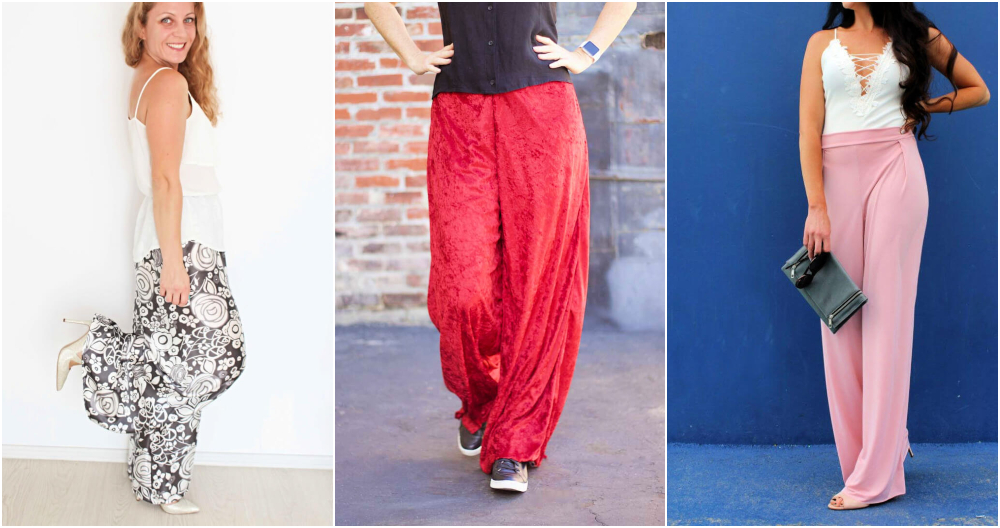 Vacation Vibes Palazzo Pants Sewing Pattern  PATTERN EMPORIUM