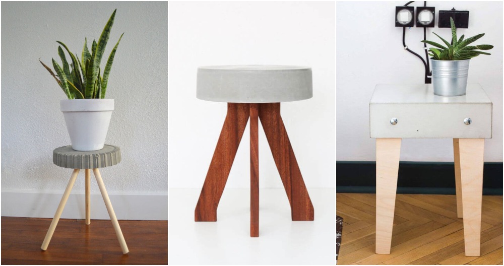 10 DIY Concrete Stool Ideas To Make Your Own