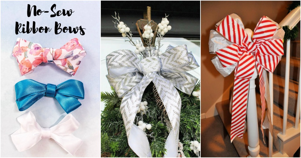 15 Easy Ways to Make a Bow with Ribbon DIY Ribbon Bow