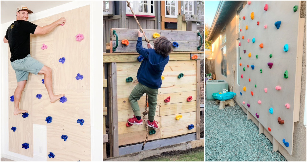 How to Build a Climbing Wall: 25 DIY Climbing Wall Plans