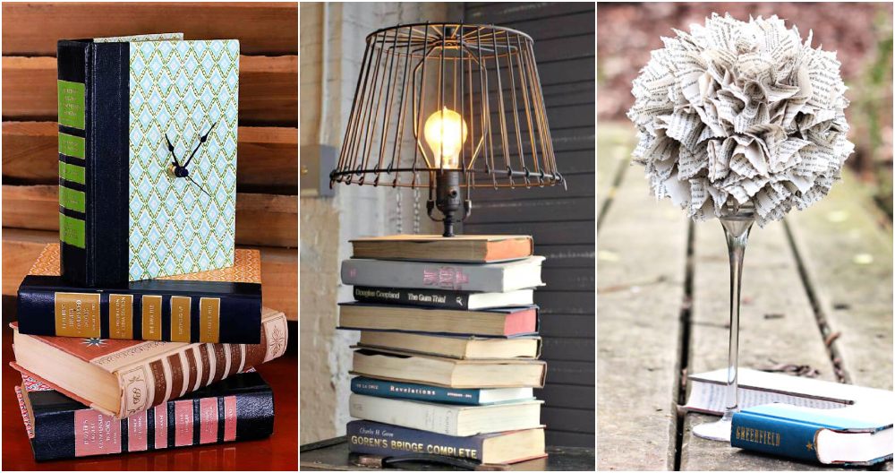 What to Do With Old Books 25 Ways to Recycle Books