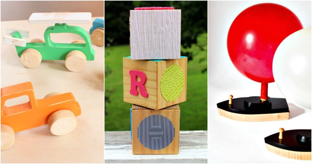 40 Easy DIY Wood Toys to Make for Kids
