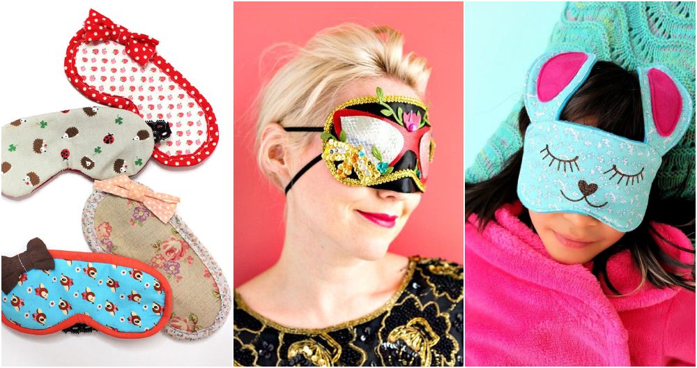 30 DIY Sleep Mask Ideas to Get Better Sleep