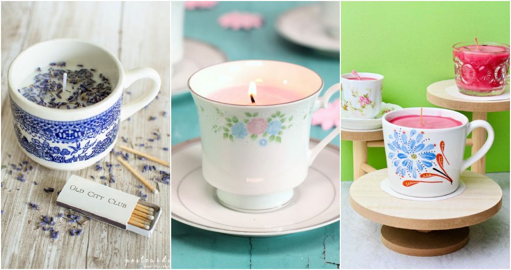 How to Make DIY Teacup Candles 25 Ideas to Try