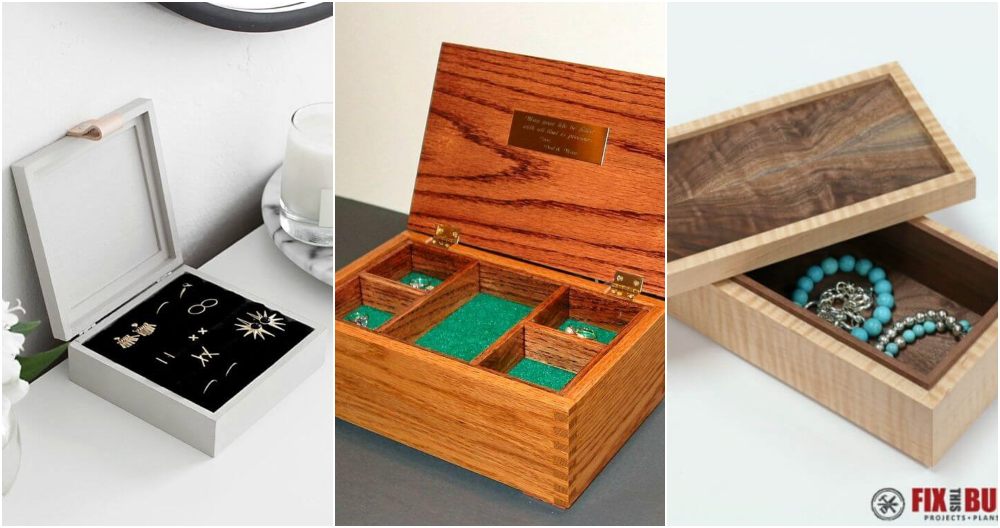20 Free DIY Jewelry Box Plans