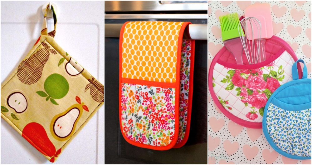 25 Free Potholder Patterns to Sew 25 Free Potholder Patterns to Sew