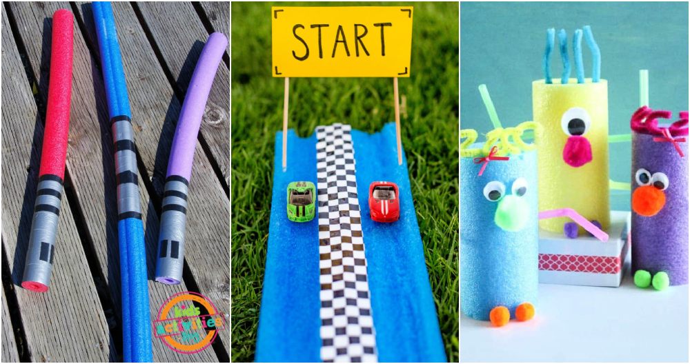25 Fun DIY Pool Noodle Crafts to Make DIY Crafts