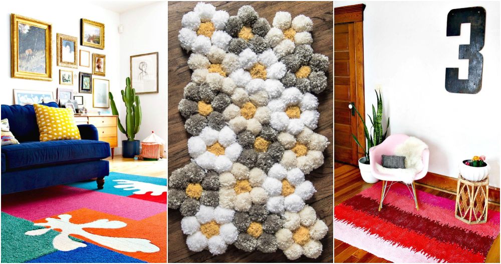25 Homemade DIY Rug Ideas to Make