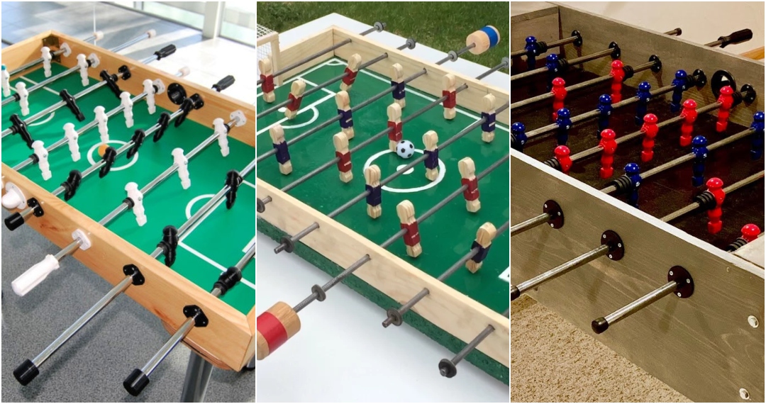 15 Homemade DIY Foosball Table Plans (How to Build)