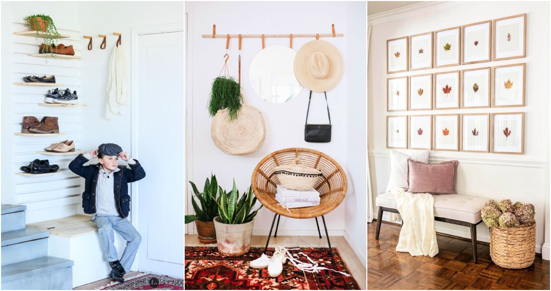 20 Cute DIY Entryway Ideas (How to Decorate)