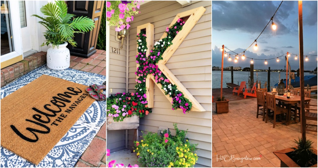 25 Easy DIY Front Porch Ideas (DIY Porch Decor)