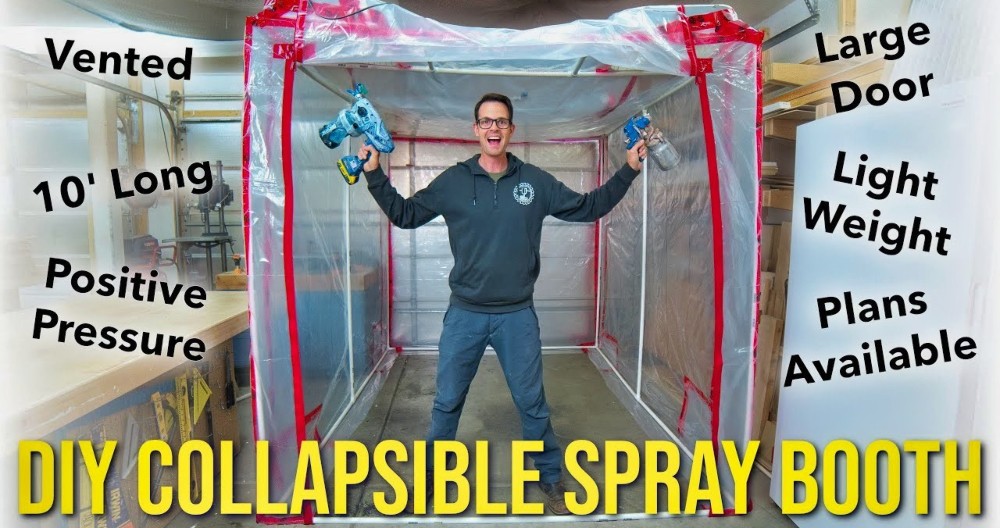 Homemade DIY Paint Booth: How to Build a Spray Booth