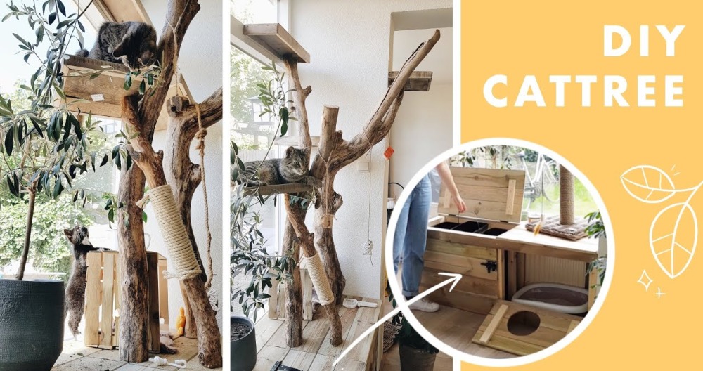 Simple DIY Cat Tree