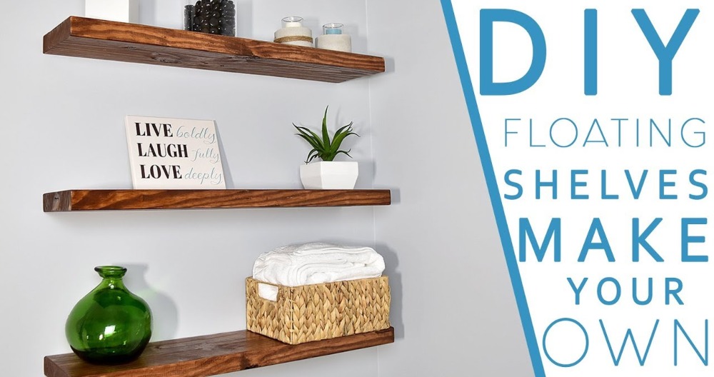 Easy Diy Floating Shelves On A Budget