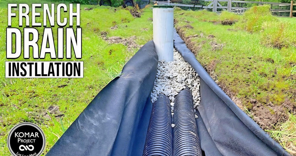 How To Install A Diy French Drain How To Install A Diy French Drain