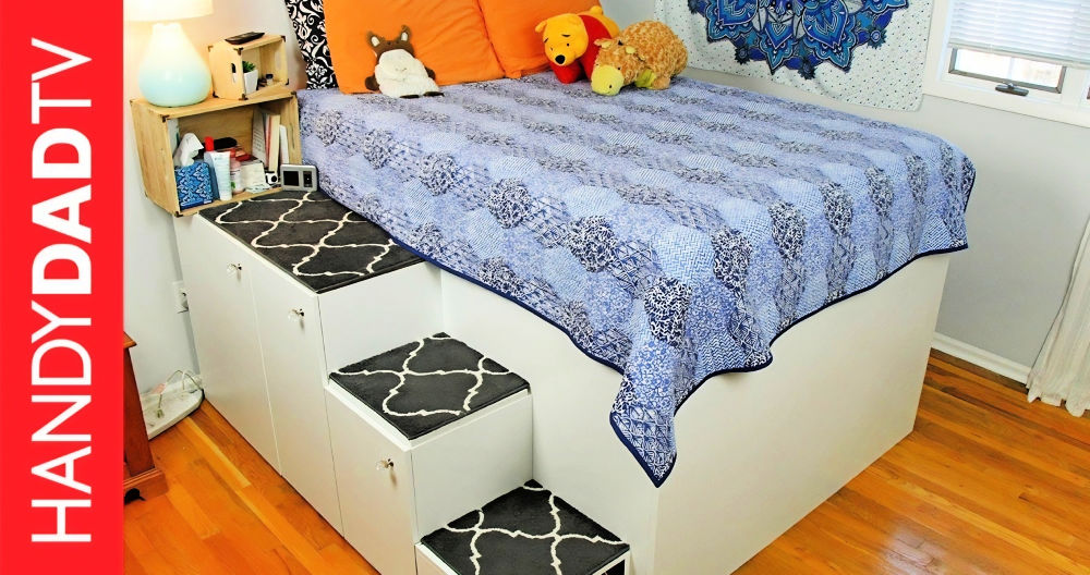 Building a Freestanding IKEA Hack Platform Bed