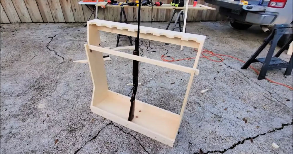 Easy DIY Gun Rack on A Budget