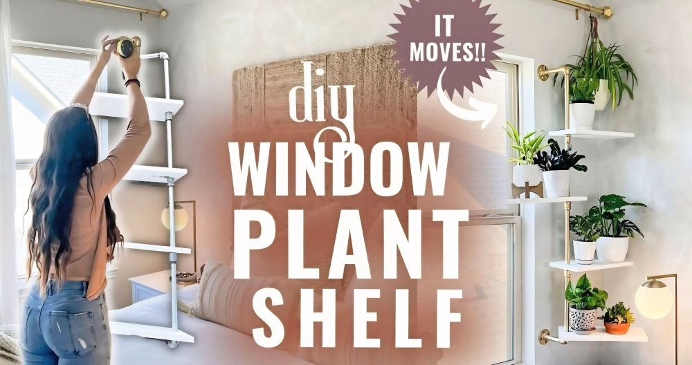 DIY Plant Shelf: A Stylish Addition To Any Room