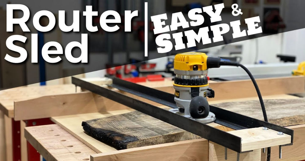 Build Your Own DIY Router Sled