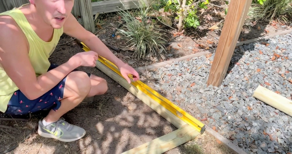 Timber Edging Install DIY Landscape Timber Edging for Beginners