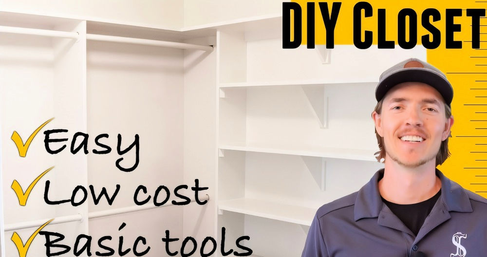 Building a DIY Walk-in Closet