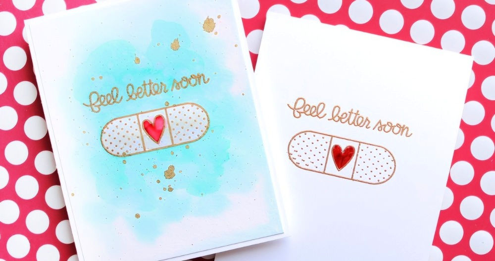 Make Your Own DIY Get Well Soon Card