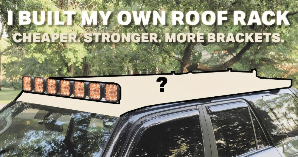 Roof Rack Example DIY Roof Rack on A Budget
