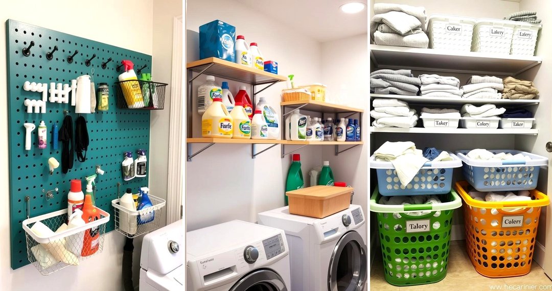 24 Laundry Room Storage Ideas to Optimize Small Spaces - Apartment Renovation Storage Ideas For Laundry