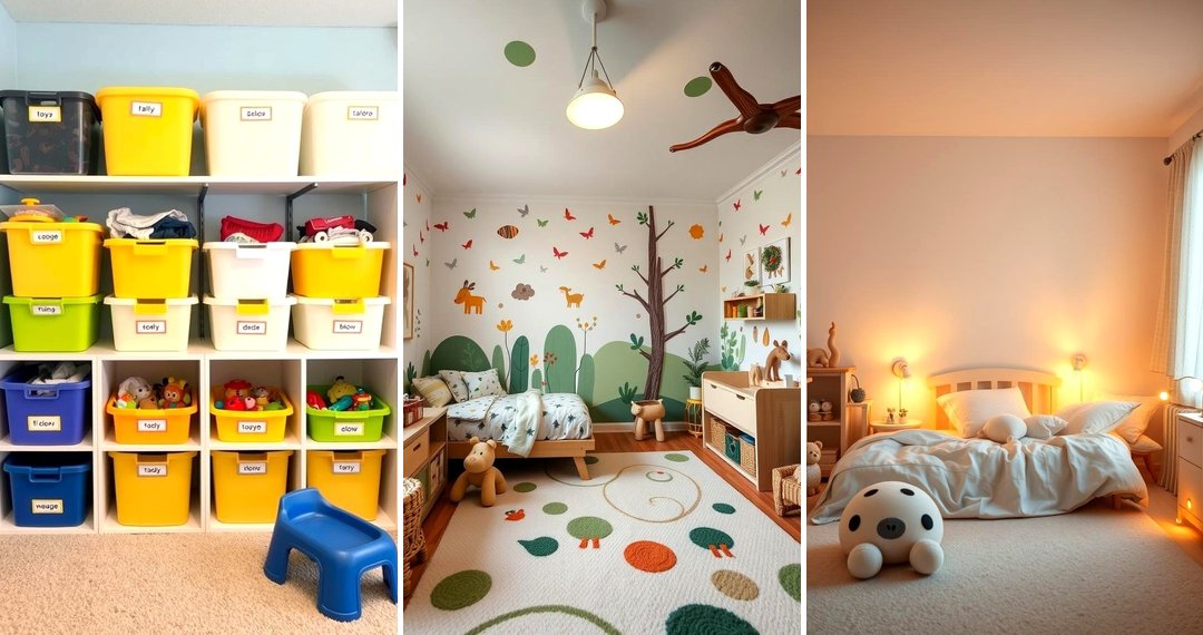24 Toddler Room Ideas for Safe & Playful Spaces